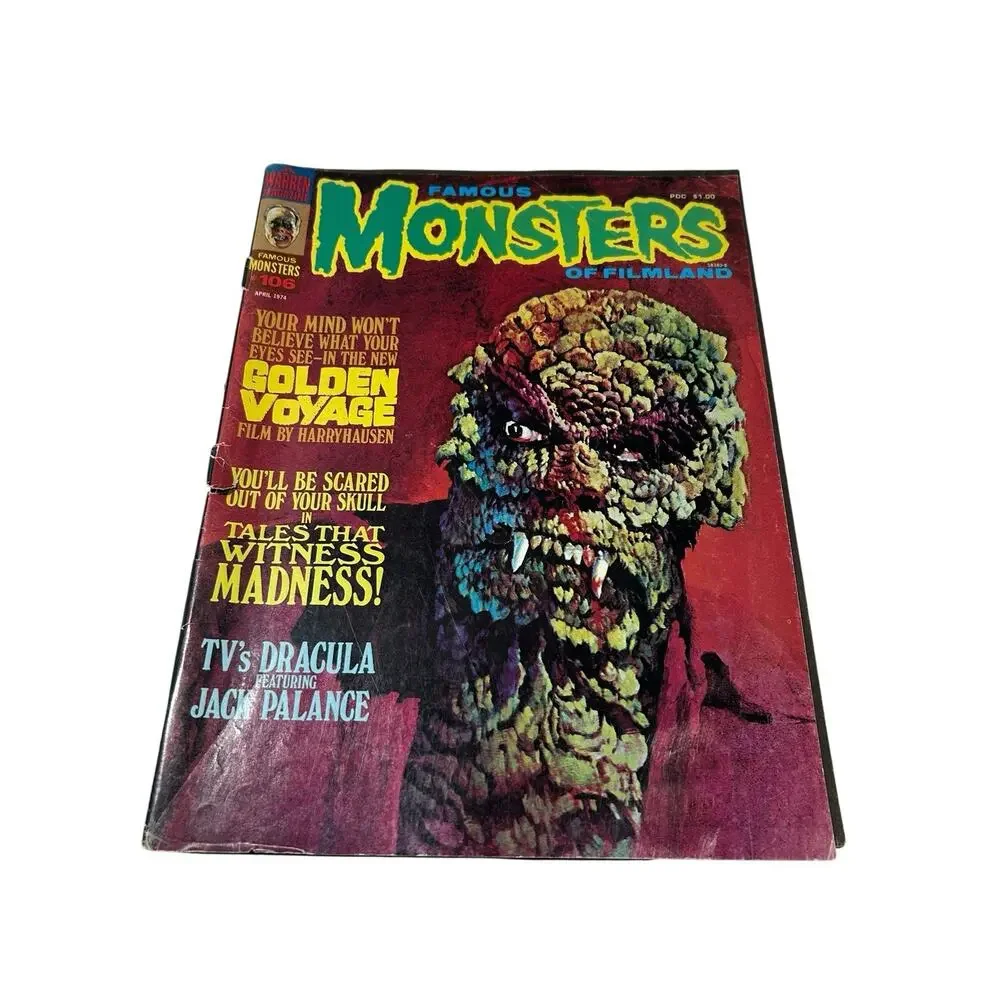 Famous Monsters of Filmland Magazine #106 April 1974 Vampire Circus Demons